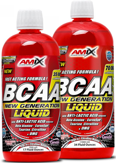 Liquid BCAA Amix New Generation 1000ml fruit punch