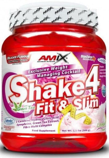 Protein powders Amix Shake 4 Fit&Slim 1000g - Vanilla