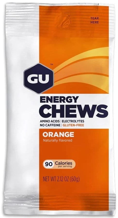 gels GU Energy Chews 60 g Orange