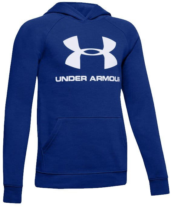 Hooded sweatshirt Under Armour Rival Logo Hoody-BLU