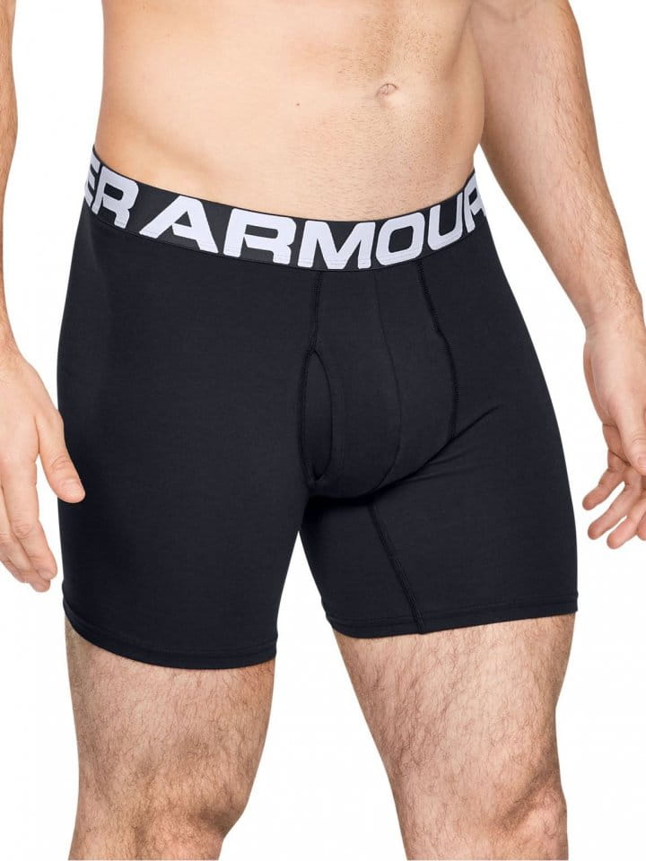 Shorts Under Armour Charged Cotton 6in 3 Pack
