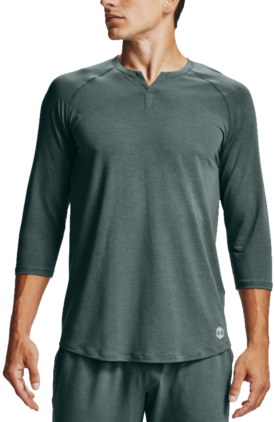 Tee-shirt à manches longues Under Armour Recover Sleepwear Henley