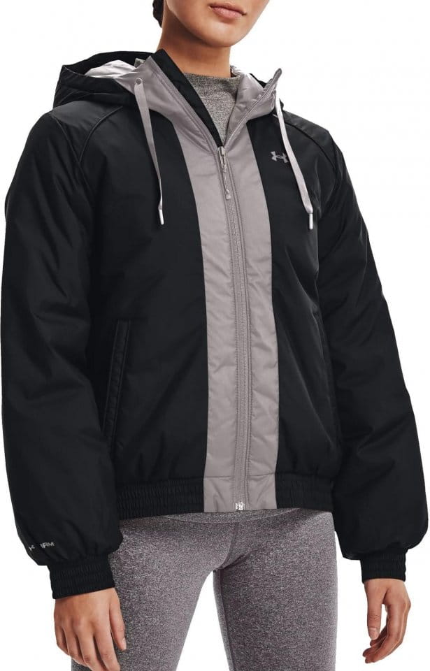 Hooded jacket Under Armour UA Versatile Insulate Jkt-BLK