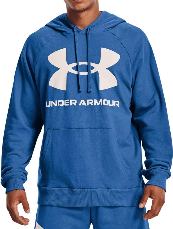 Hooded sweatshirt Under Armour UA Rival Fleece Big Logo HD-BLU