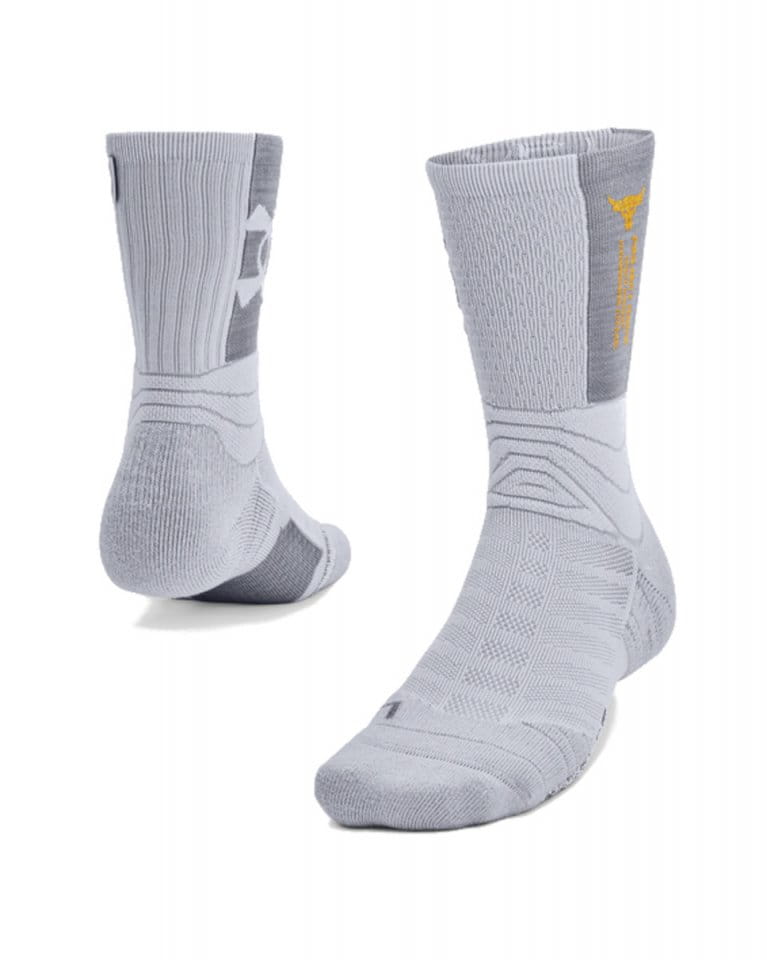 Socks Under Armour UA Project Rock Playmaker-GRY