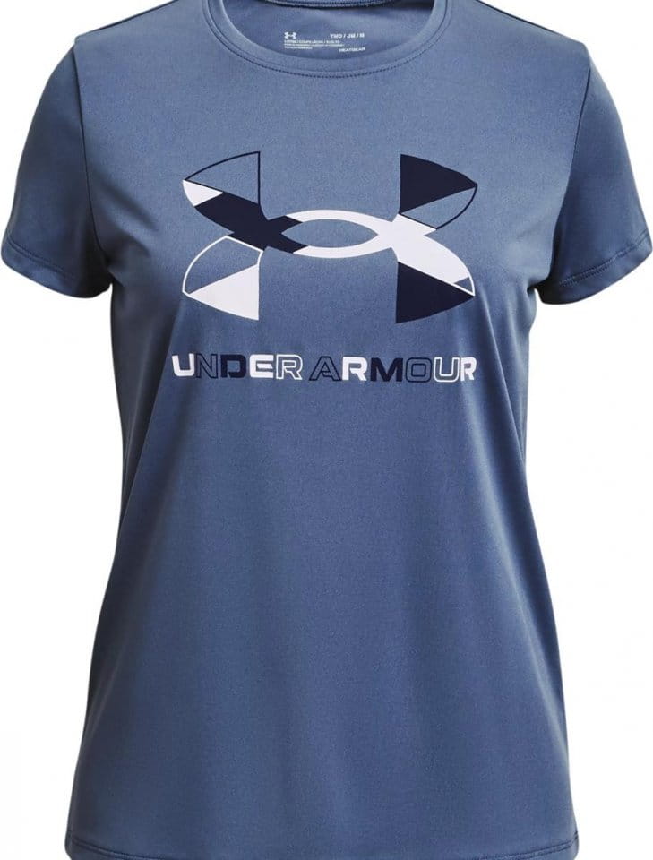 T-shirt Under Armour Tech Graphic Big Logo SS-BLU
