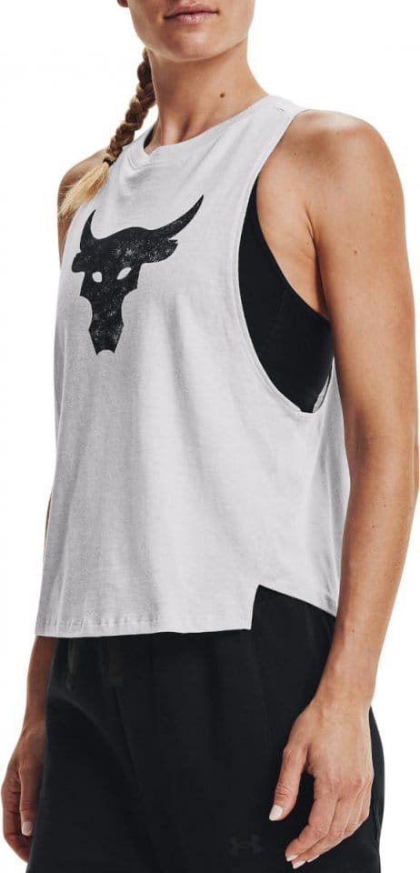 Tank top Under Armour UA Project Rock Bull Tank-GRY