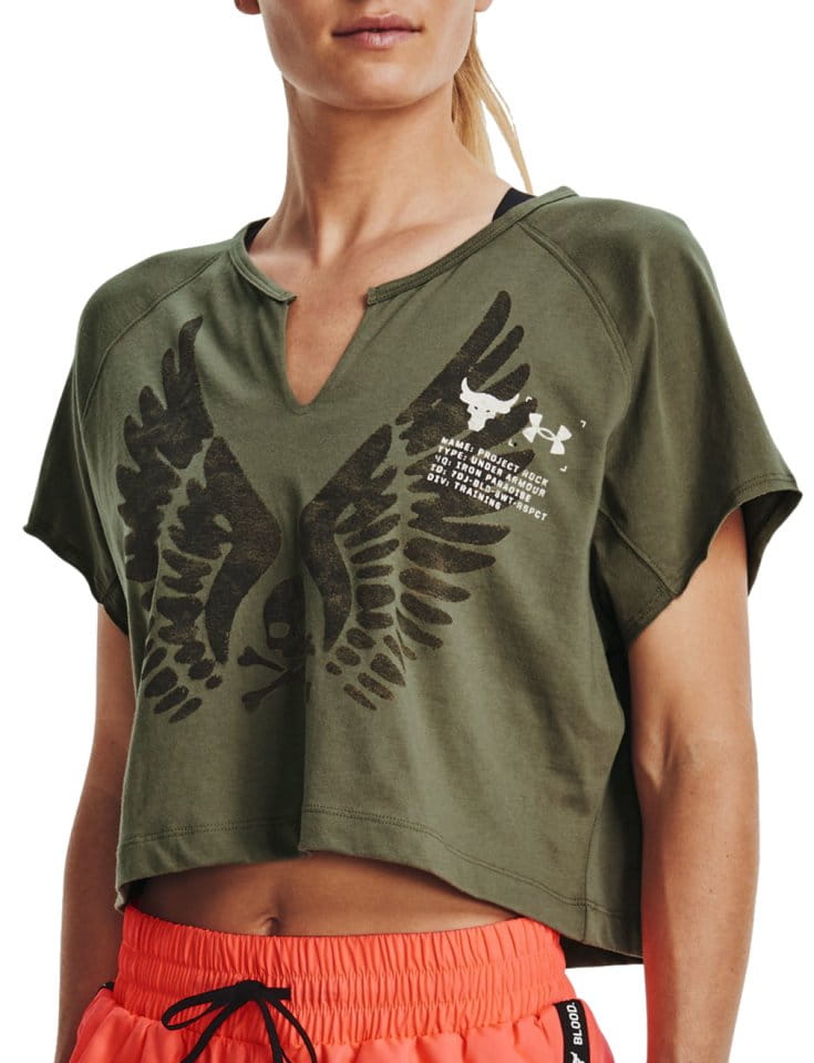 T-shirt Under Armour UA Projct Rock Wings SSV