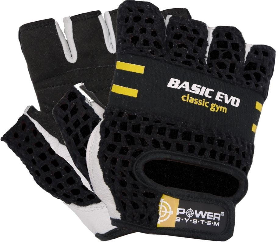 Gloves System POWER SYSTEM-GLOVES BASIC EVO- YELLOW