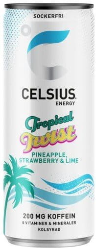 Celsius drink energy drink 355ml Pineapple Strawberry Lime