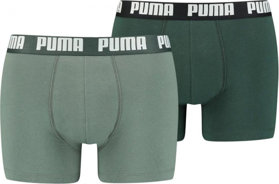 Shorts Puma Basic Boxer 2er Pack Grün F303