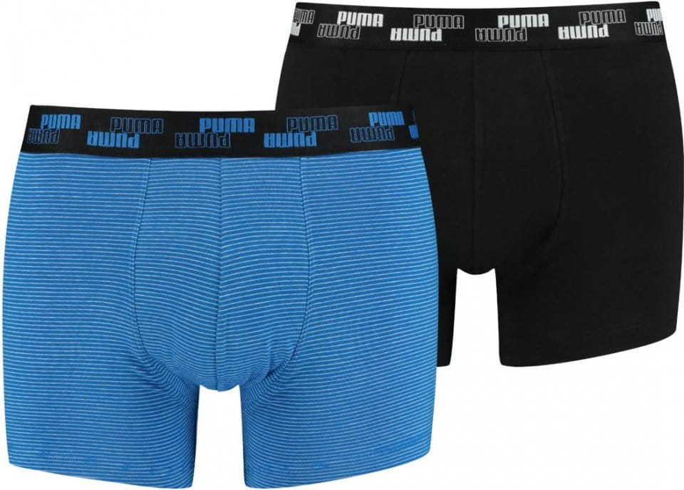 shorts Puma Mini Stripe Boxer 2er Pack Blau F002