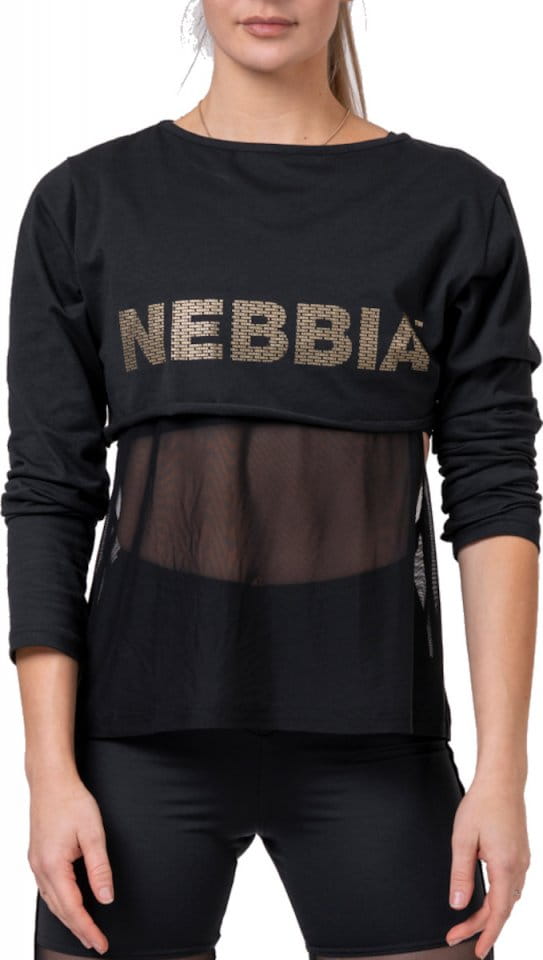 Long-sleeve T-shirt Nebbia INTENSE Mesh tee