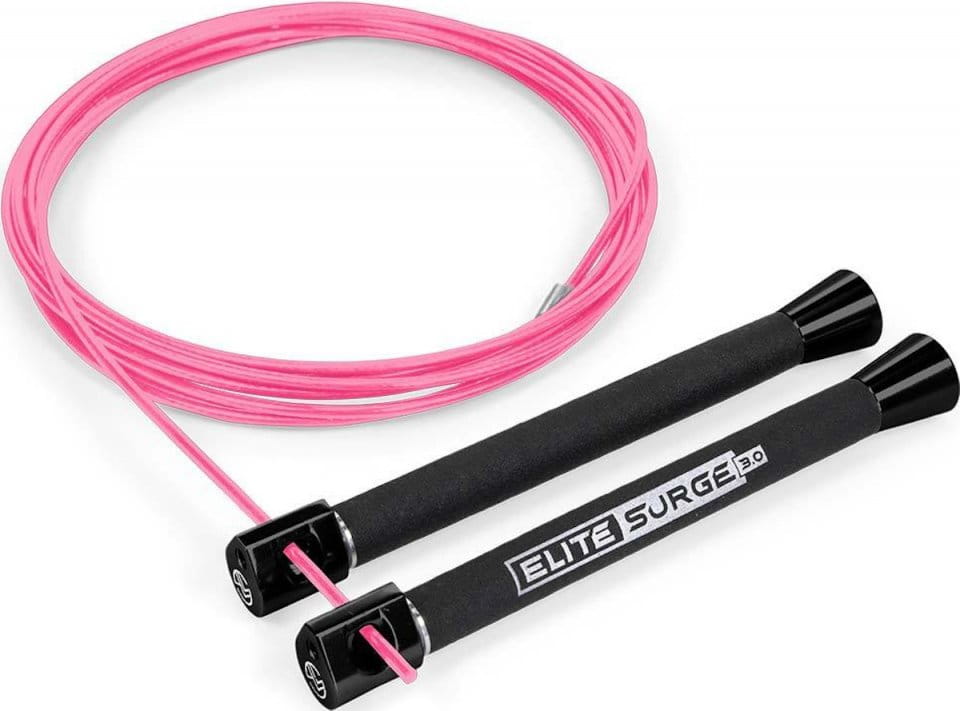 Jump rope SRS Elite Surge 3.0 - Black & Pink