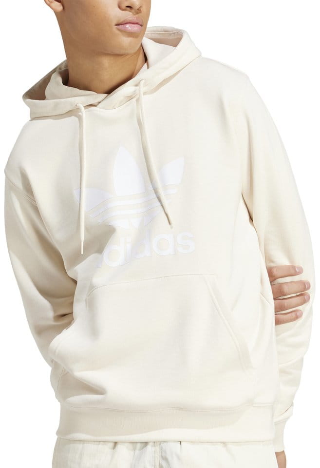 Hooded sweatshirt adidas Adicolor Trefoil Hoody Beige