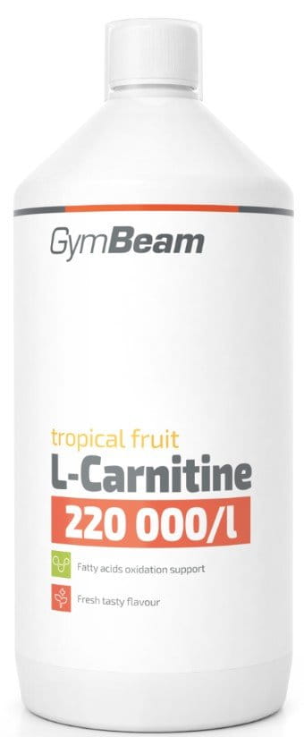 Ionic drinks L-Karnitin GymBeam 1000 ml - tropical fruit