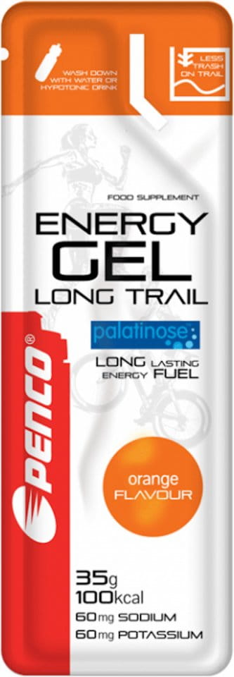 Energy gel PENCO ENERGY GEL LONG TRAIL 35G orange