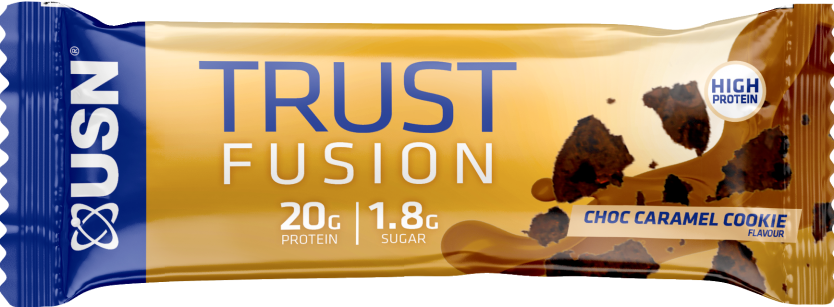 Protein cookie USN Trust Fusion 55g chocolate with caramel