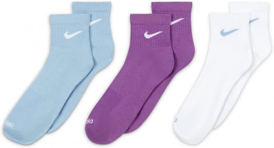 Socks Nike U NK EVRY PLUS LTWT ANKLE 3PR