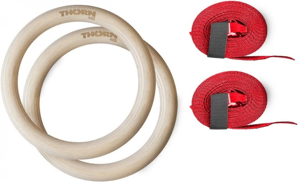 Circles THORN+fit Wooden Rings Ø32 set with bands